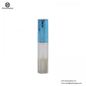 HCL303 Clear Plastic Leere Lipgloss-Röhrchen für farbige Kosmetikprodukte beflockte Lipgloss-Applikatoren